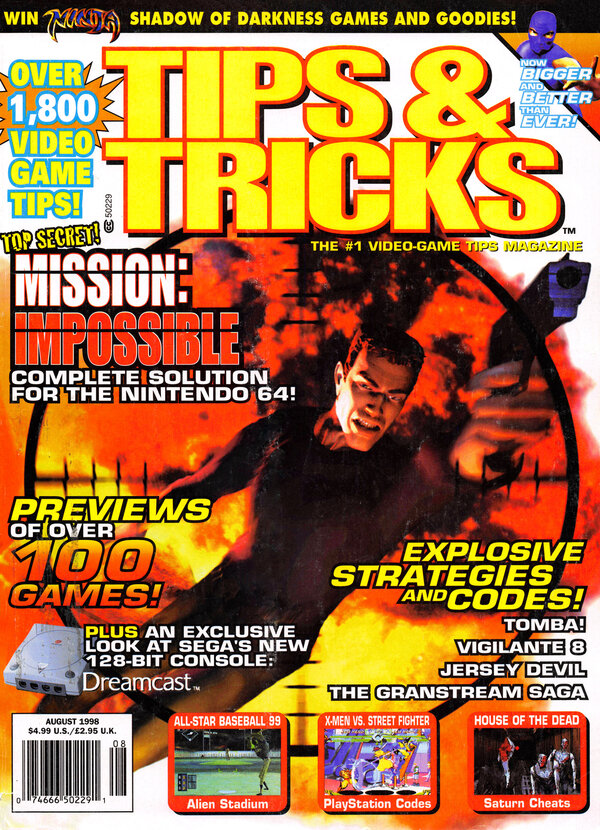 Tips & Tricks Issue 042 (August 1998) cover